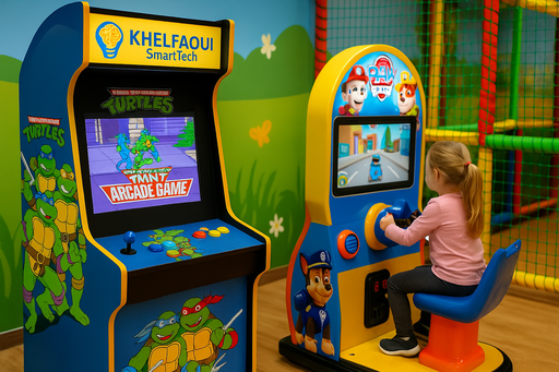 Espace jeux arcade